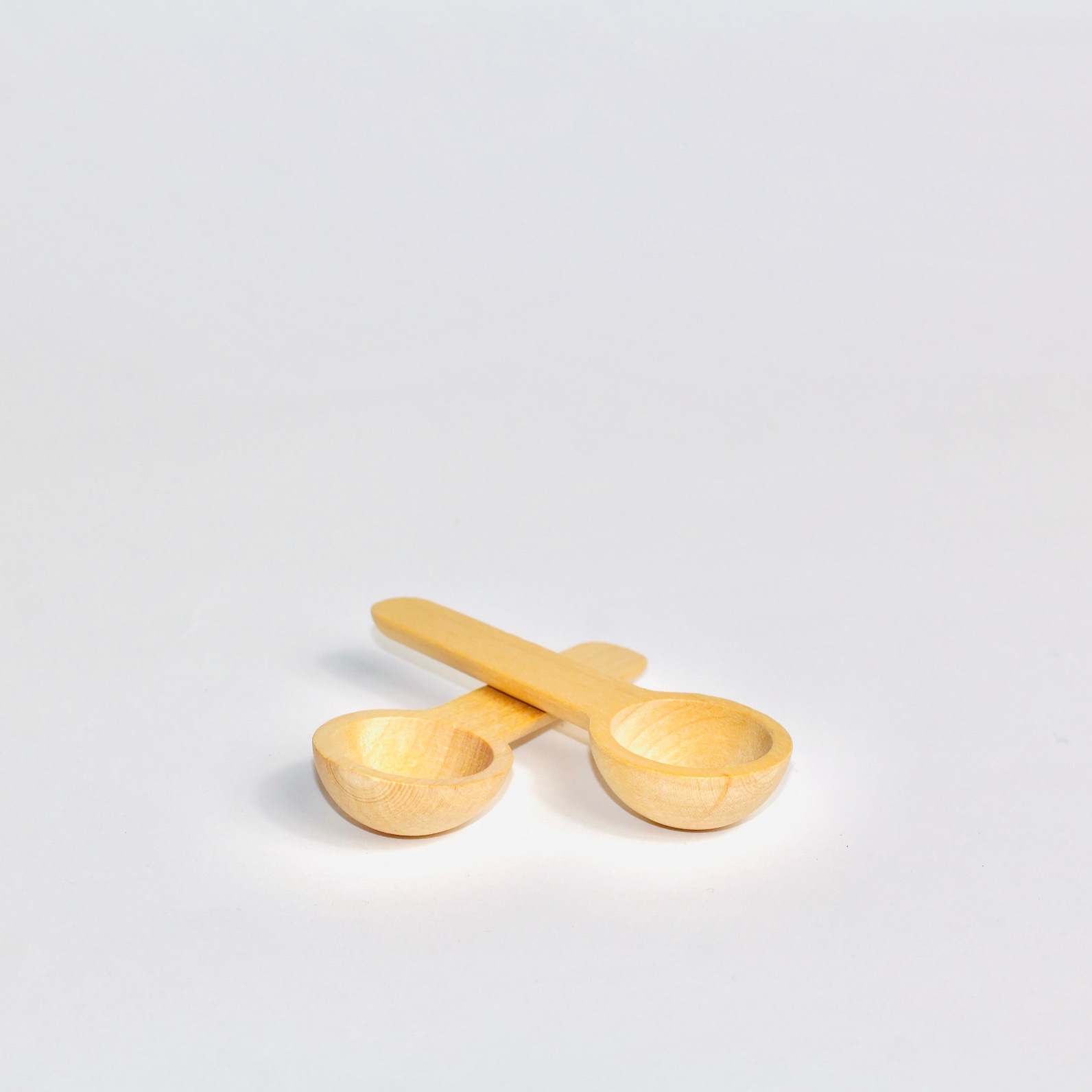 Мини Дървени Лъжички за Подправки, 2бр. Bio Bliss